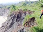 Cuaca Ekstrim, Tebing di Bantarjati Jampang Longsor