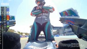 MotoGP Andalusia 2020, Fabio Juara, Duo Monster Yamaha Maverick dan Rossi Naik Podium