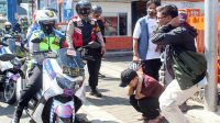 Tak Gunakan Masker, Sejumlah Warga kota Sukabumi Diolahragakan