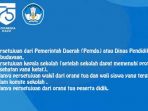 Pembelajaran Tatap Muka, Ini 4 Syarat Yang Harus Dipenuhi