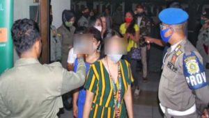 Operasi Pekat, Puluhan PSK dan Trapis Diamankan Satpol PP