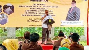 Jalan Penghubung Kecamatan Parungkuda, Bojonggenteng dan Parakansalak “Leucir”