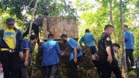 HUT RI, Pemuda Gunungguruh Bersihkan Tugu Pejuang