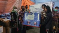 Jamkrindo Bantu Korban Banjir Bandang Cicurug