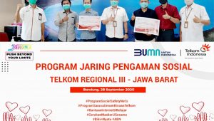 Telkom Regional 3 Luncurkan Enam Program Aksi CSR, Di Sukabumi Telkom Serahkan Bantuan JPS