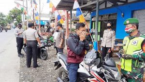 Polsek Cikembar Gencarkan Operasi Masker