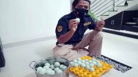 Angggota Polsek Citamiang Tularkan Cara Beternak Bebek