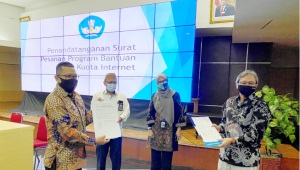 Dukung Pembelajaran Jarak Jauh, Operator Seluler MoU dengan Kemendikbud