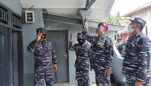 Danlanal Pimpin Peresmian Karya Bakti TNI AL 2020