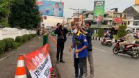 Ajak Masyarakat Ubah Perilaku, STH Pasundan Sukabumi Bagikan 1000 Masker