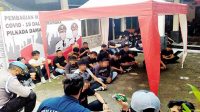 Diduga Penyusup, Tujuh Orang Pakaian Serba Hitam Diamankan