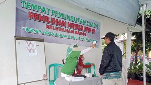 Pemilihan Ketua RW 17 Perum Baros Patuhi Prokes