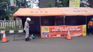 BPBD Bangun Posko Bencana Jelang Natal dan Tahun Baru
