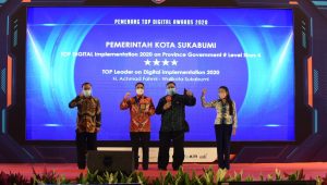 Pemkot Raih Penghargaan Top Digital Awards 2020