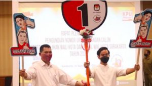 Pilkada Solo, Anak Presiden Gibran-Teguh Unggul Jauh, Hasil Hitung Cepat