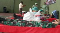 Peringati Hari Juang TNI, Kodim 0607 Lakukan Donor Darah