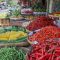Pemandangan di Pasar Tradisional Cisaat,
