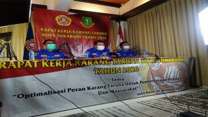 Raker Perdana Secara Virtual, Karang Taruna Ingin Perkuat Organisasi