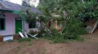 Amukan Angin barat Rusak Bangunan Ponpes dan Rumah, Begini Kondisinya
