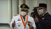 Marwan Hamami-Iyos Somantri Resmi Dilantik jadi Bupati dan Wakil Bupati Sukabumi