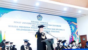 Alhamdulillah 150 Mahasiswa Universitas Muhammadiyah Sukabumi Diwisuda