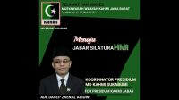 Ade Dasep Maju di Muswil Kahmi Jabar ke-VI, Ini Alasanya