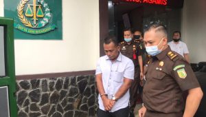 Kejari Cibadak Eksekusi Terdakwa Penyerobotan Lahan PT. SNN