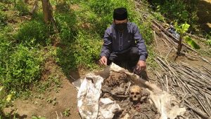 Penemuan Tulang Tengkorak Cikidang Hasil Ritual, Ini Penjelasan Kades
