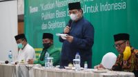 Menko Airlangga Serukan Dukungan Vaksinasi Demi Mempercepat Pemulihan Ekonomi Nasional