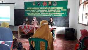 Gandeng Dinkes, Kodim 0607 ‘Jejali’ Warga Pemahaman KB