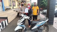 Fitri Ucapkan Hamdalah Saat Mengambil Kembali Motornya yang Sempat Dicuri