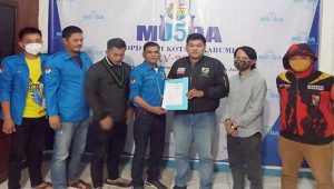 Sayyid Agil Mundur, Gilang Serahkan Berkas Balon Ketua KNPI