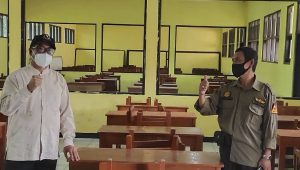 Abdul Muiz Monitoring Pembangunan Fasilitas Baru SMKN 1 Parungkuda, Ini Hasilnya