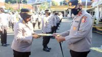 55 Anggota Polresta Sukabumi Sabet Penghargaan