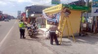 Larang Mudik, Polisi Pasang Himbauan