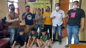 Empat Anggota Genk Motor Pembacok Ibu-Ibu di Cirenghas Diringkus Poilisi, Lihat Nih Foto Para Pelakunya