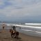 Pantai Palabuhanratu Kabupaten Sukabumi.