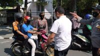 Petugas Gabungan, Halau Wisatawan Lokal Pelanggar Prokes dan Lalu Lintas di Jalan Salabintana