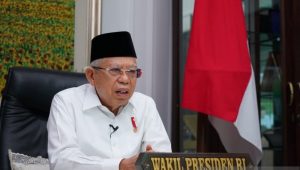 Resmikan Gedung Pesantren di Sukabumi, Wapres Ma’ruf Berpesan Soal Ini