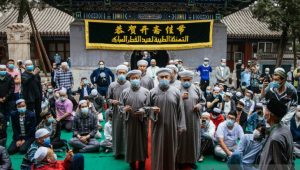 Beda dengan Indonesia, Jamaah shalat Idul Fitri di China membeludak