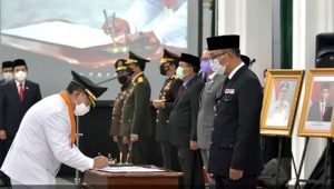 Herman Suherman dan TB Mulyana Syahrudin Resmi Dilantik
