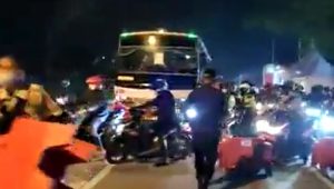 Penyekatan di Terobos Pemudik, Pak Polisi Akui Anggotanya Kewalahan