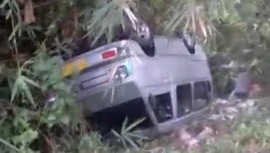 Angkut Delapan Penumpang, Mobil Angkot Masuk Jurang di Jalan Nyalindung, Begini Kondisinya