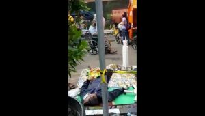 Ruang Isolasi Covid-19 Penuh, Pasien Berhamburan di Luar