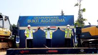 Ground breaking Bukit Algoritma Silicon Valley of Indonesia di Kecamatan Cikidang,