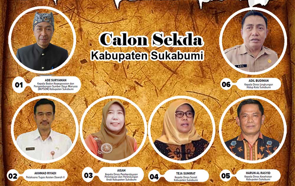 Calon Sekda Kabupaten Sukabumi
