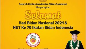Stikes Sukabumi Mengucapkan Selamat Hari Bidan Nasional