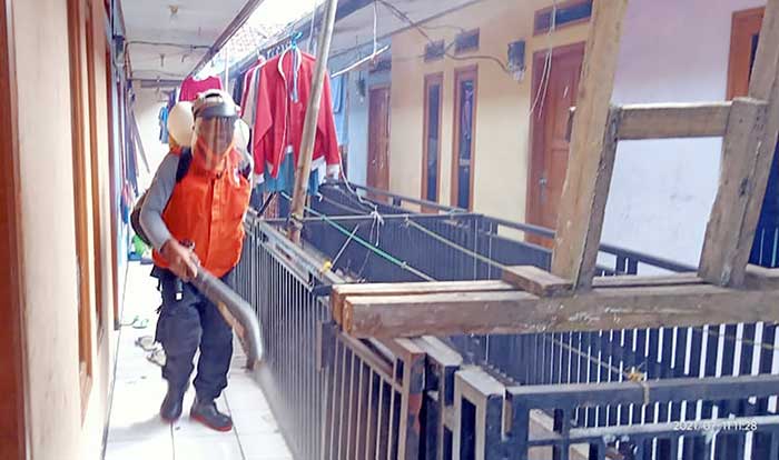 BPBD Kota Sukabumi Disinfektan