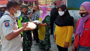 PKL Cicurug Sukabumi Bahagia Dapat Bantuan Beras, Begini Curhatannya
