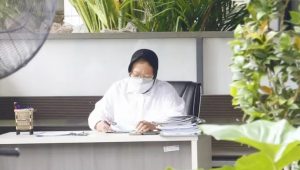 Hanya 10 persen pegawai yang bekerja di kantor Kemensos